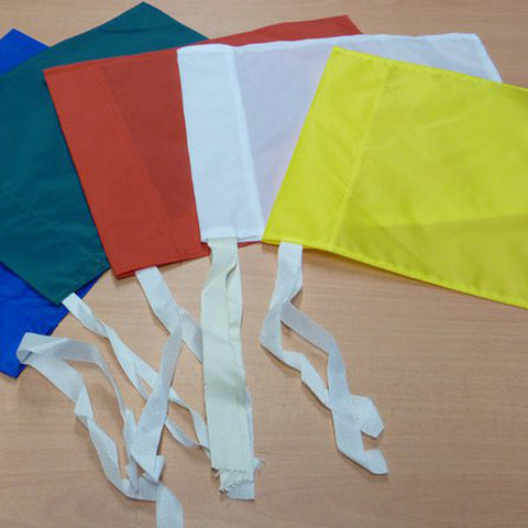 Corner flags Single Colour Set of 4